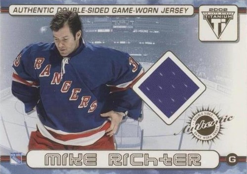 2001-02 Pacific Private Stock Titanium - Brian Leetch Mike Richter #29