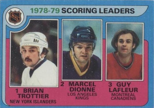 1979-80 Topps - Bryan Trottier Guy Lafleur Marcel Dionne #3