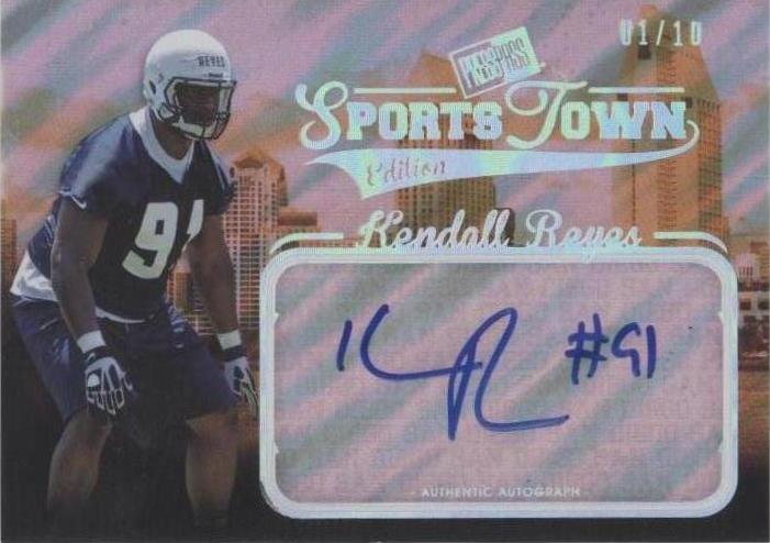 2012 Press Pass Sports Town Edition Autographs Kendall Reyes #ST KR