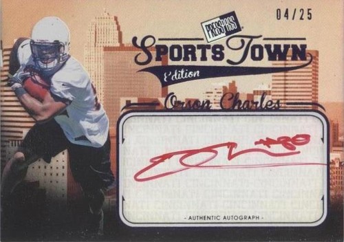 2012 Press Pass Sports Town Edition Autographs Orson Charles #ST OC