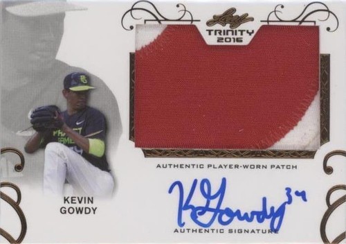 2016 Leaf Trinity - Kevin Gowdy #PA-KG1