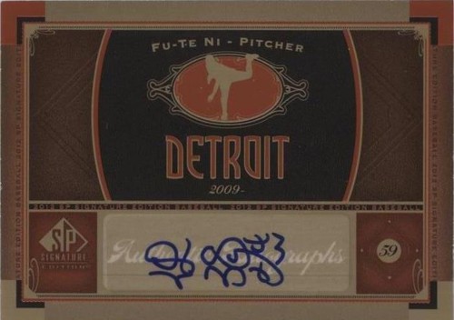 2012 SP Signature Edition - Fu-Te Ni #DET 6