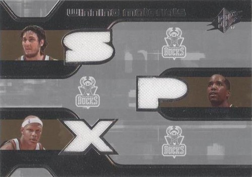2007-08 SPx - Andrew Bogut/Michael Redd/Charlie Villanueva #WMT-RBV