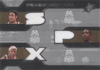2007-08 SPx - Andrew Bogut/Michael Redd/Charlie Villanueva #WMT-RBV