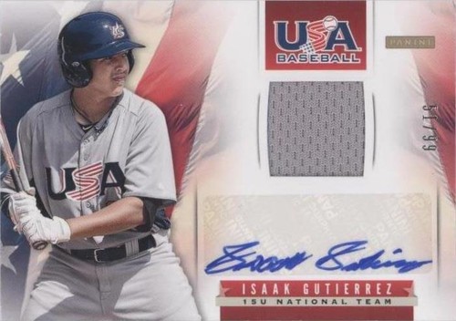 2013 Panini USA Baseball Box Set - Isaak Gutierrez #5