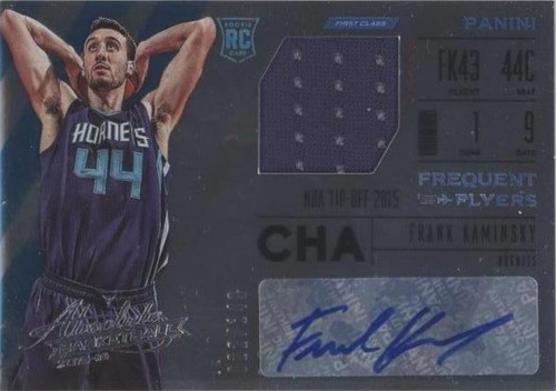 2015-16 Panini Absolute - Frank Kaminsky #FJA-FK