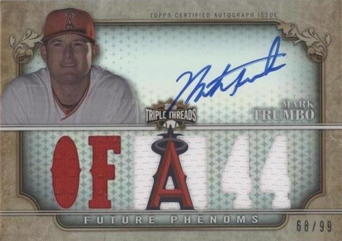 2013 Topps Triple Threads - Mark Trumbo #135