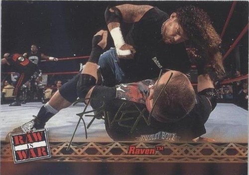 2001 Fleer WWF Raw is War - Raven #19