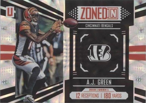 2017 Panini Unparalleled A.J. Green #ZI-1