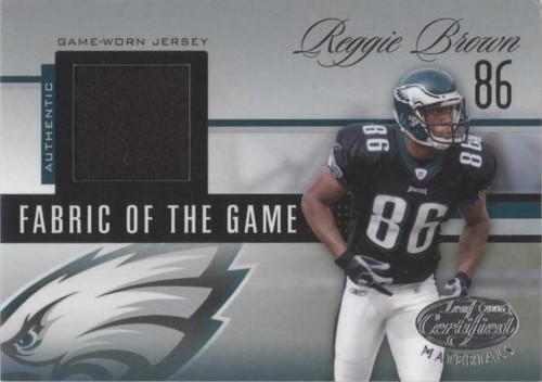 2006 Leaf Certified Materials Reggie Brown #FOTG-125