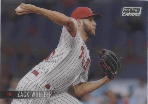 2021 Topps Stadium Club Chrome - Zack Wheeler #387