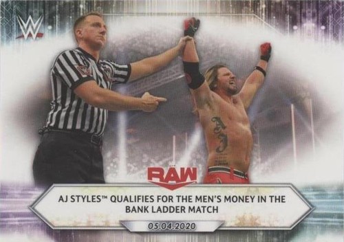 2021 Topps WWE - AJ Styles #65