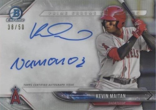 2018 Bowman Chrome - Kevin Maitan #PCS-KM