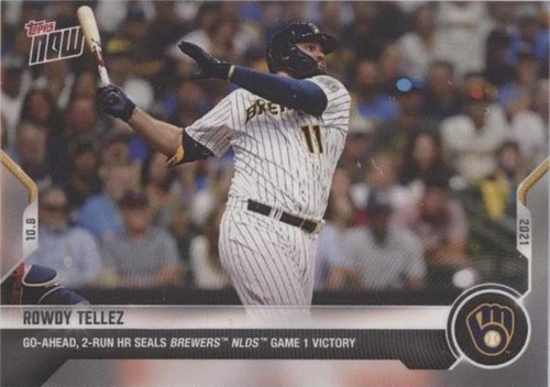 2021 Topps Now - Rowdy Tellez #932