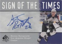 2000-01 SP Authentic - Steve Reinprecht #SR