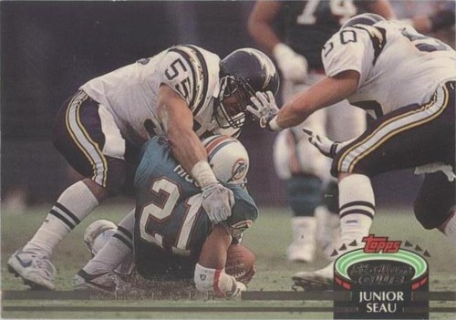1992 Topps Stadium Club Junior Seau #635