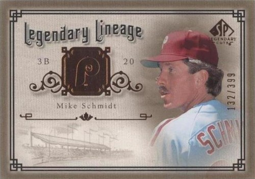 2005 SP Legendary Cuts - Mike Schmidt #LE-MS