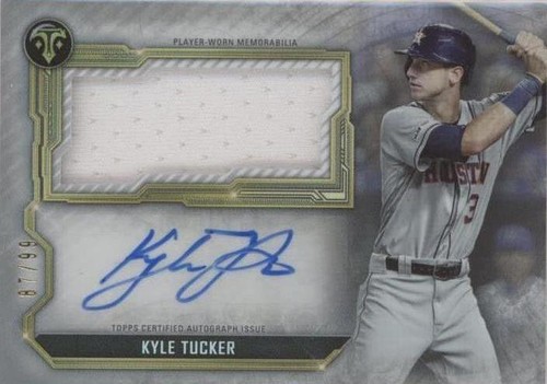 2020 Topps Triple Threads - Kyle Tucker #ASJR-KT