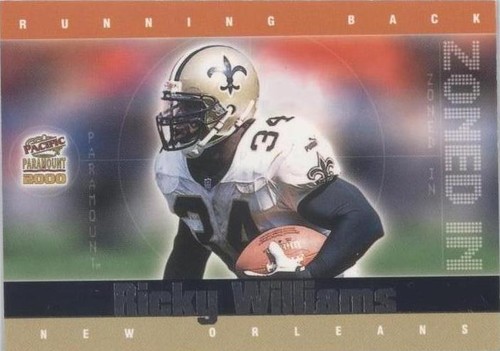 2000 Pacific Paramount Ricky Williams #20