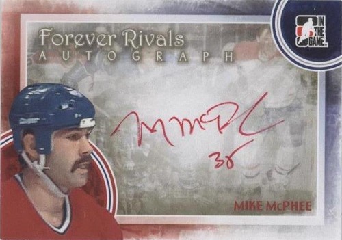 2012-13 In the Game Forever Rivals Series - Mike McPhee #A-MM