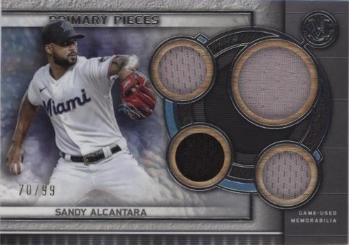 2023 Topps Museum Collection - Sandy Alcantara #SPPPQR-SA
