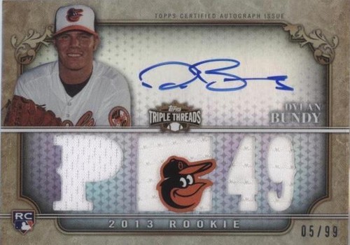 2013 Topps Triple Threads - Dylan Bundy #140