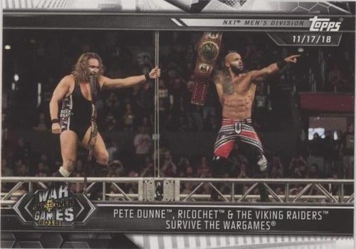 2019 Topps WWE NXT - Pete Dunne Ricochet #65