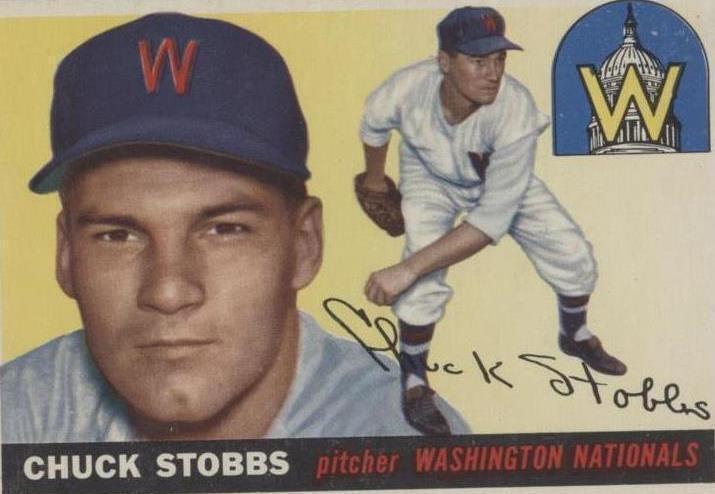 1955 Topps - Chuck Stobbs #41