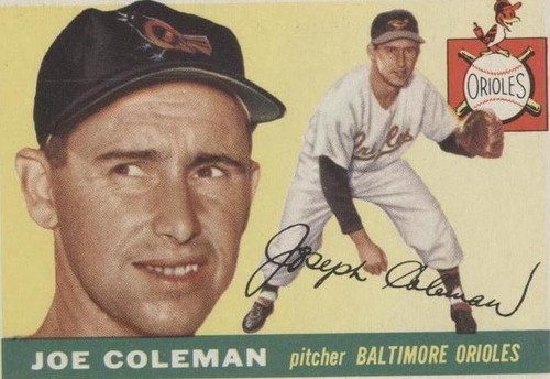 1955 Topps - Joe Coleman #162