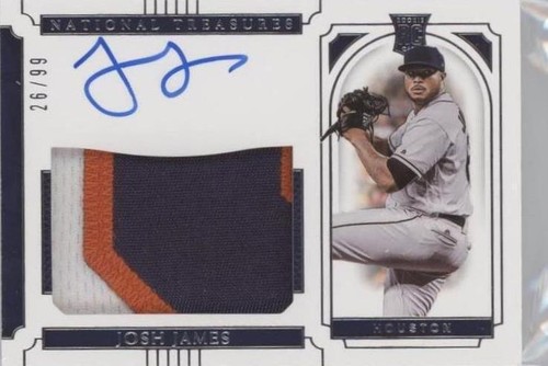 2019 Panini National Treasures - Josh James #45