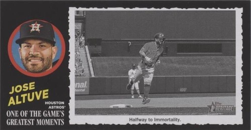 2020 Topps Heritage High Number - Jose Altuve #30