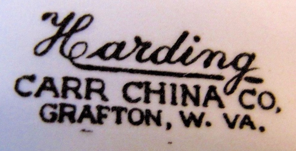 N.P.C. CARR HARDING CHINA Restaurant-Ware Platter