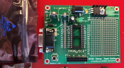 BASIC Stamp Syntax BS1-IC starter kit with Super Carrier Board