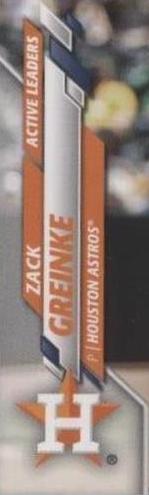 2020 Topps Update Series - Zack Greinke #U-87