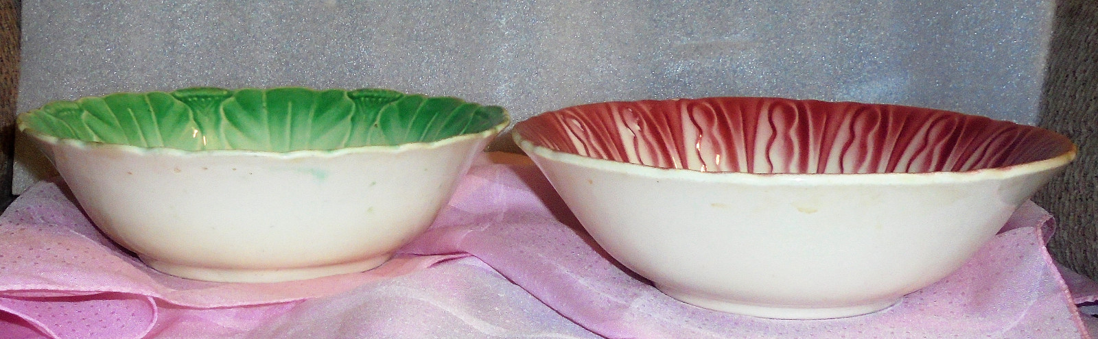 Antique 1940's Grandma's Vegetable Dishes-One With A Rose