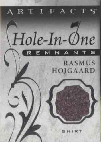 2021 Upper Deck Artifacts - Rasmus Hojgaard #OR-RH
