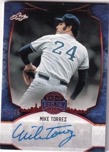 2024 Leaf a Bronx Legacy - Mike Torrez #BA-MT1