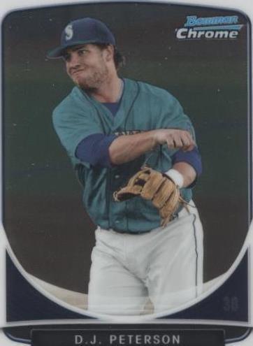 2013 Bowman Chrome Minis - D.J. Peterson #130