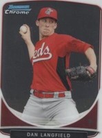 2013 Bowman Chrome Minis - Dan Langfield #129