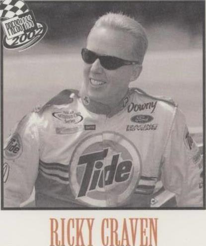 2002 Press Pass - Ricky Craven #VN 5