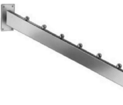 Store Display Fixtures 2 NEW 6 CUBE RECT. TUBING WATERFALL ROD FOR WALL MOUNT