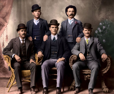 T品　BUTCH CASSIDY BUNCH✴︎Mega Rare✴︎ Butch Cassidy, The Frontier Outlaw Behind The Wild Bunch