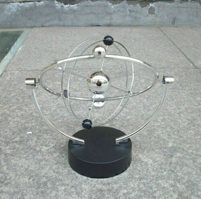 Kinetic Orbital Revolving Gadget Perpetual Motion Desk Art Toy Office Decoration
