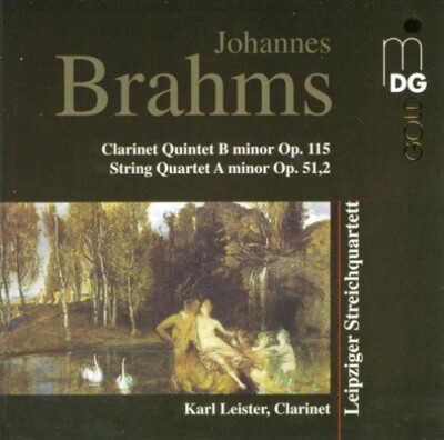 Leipziger Streichqua - Clarinet Quintet Op 115 / String Quartet Op 51 2 [New CD]