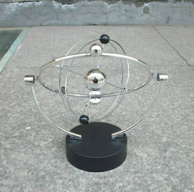 Kinetic Orbital Revolving Gadget Perpetual Motion Desk Art Toy Office Decoration