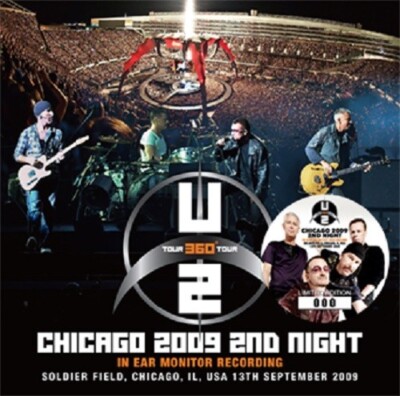 U2 - CHICAGO 2009 2ND NIGHT : IN EAR MONITOR RECORDING (2CD)