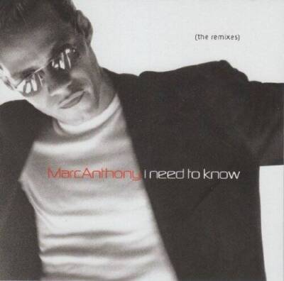 I Need To Know (The Remixes) - Audio CD By Marc Anthony (Artist) - VERY GOOD