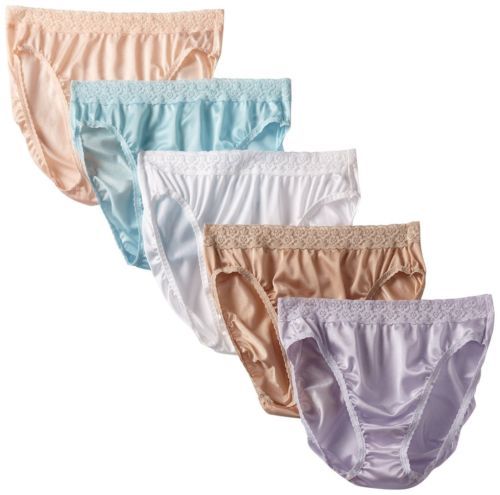 Felina Women's Cotton Stretch Briefs 8-Pack Size S Assorted Colors High Waist Un