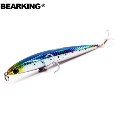 Fishing Pencil lures Spinners Wobbler Bass Pollock Pike Mackerel Predator Sea