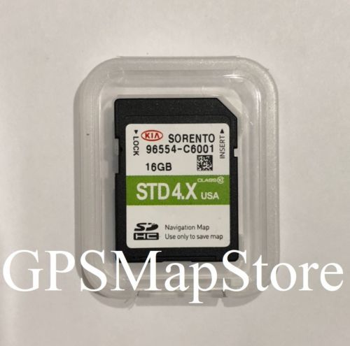 OEM 2015 2016 Kia Optima HEV SD Navigation Card Part # 96554-4U510